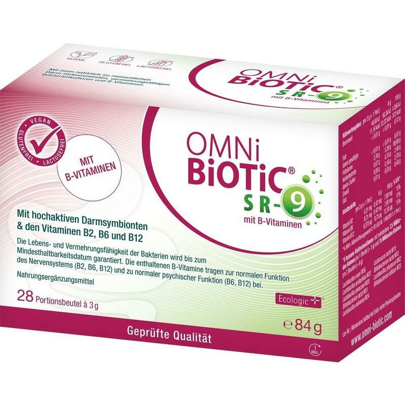 OMNI BiOTiC SR-9 mit B-Vitaminen Pulver Beutel