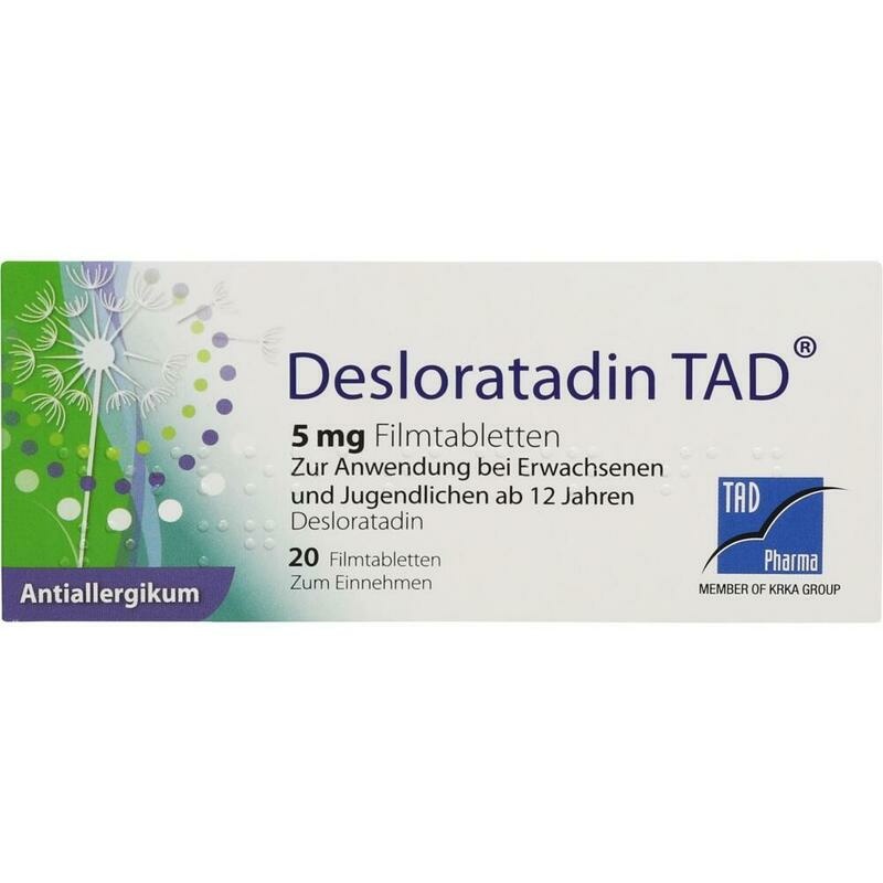 DESLORATADIN TAD 5 mg Filmtabletten