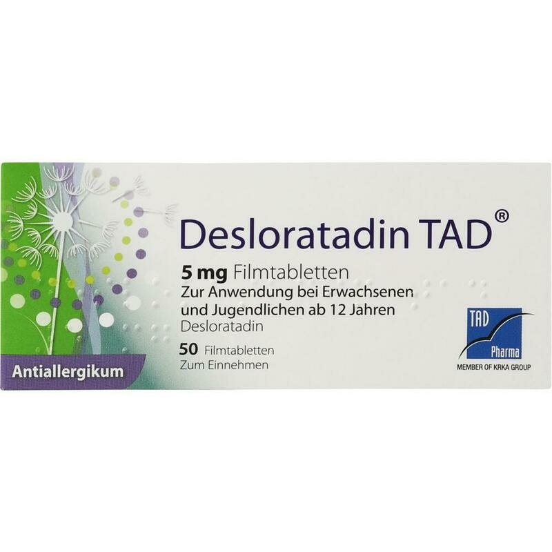 DESLORATADIN TAD 5 mg Filmtabletten
