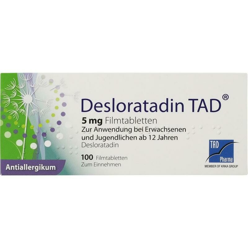 DESLORATADIN TAD 5 mg Filmtabletten