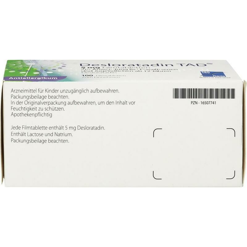 DESLORATADIN TAD 5 mg Filmtabletten