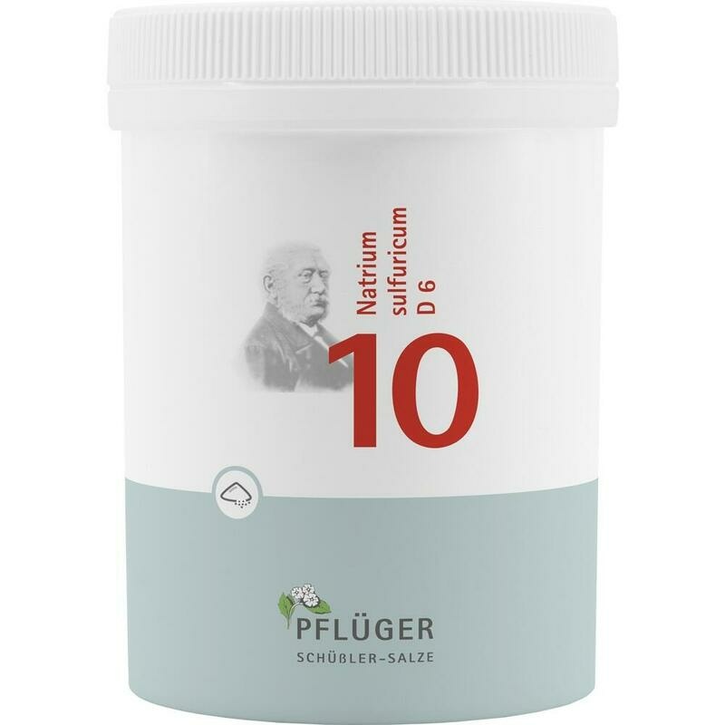 BIOCHEMIE Pflüger 10 Natrium sulfuricum D 6 Pulver