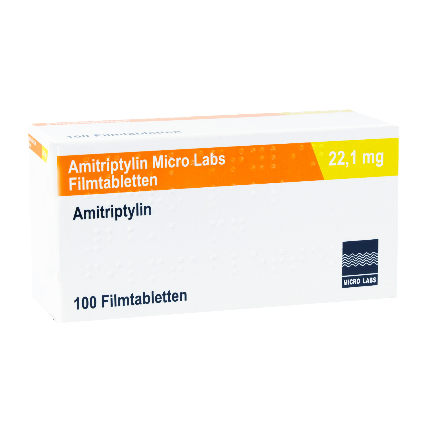 AMITRIPTYLIN Micro Labs 22,1 mg Filmtabletten