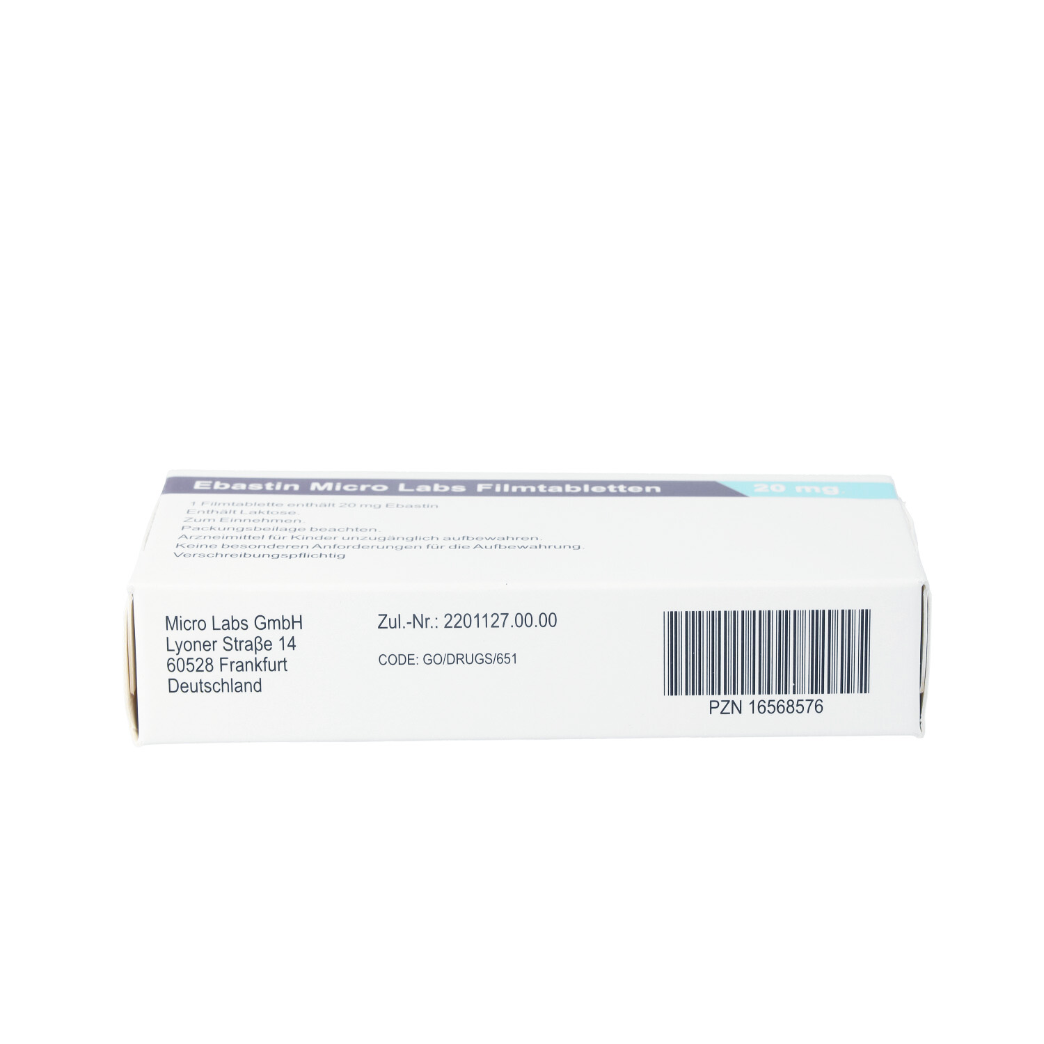 EBASTIN Micro Labs 20 mg Filmtabletten