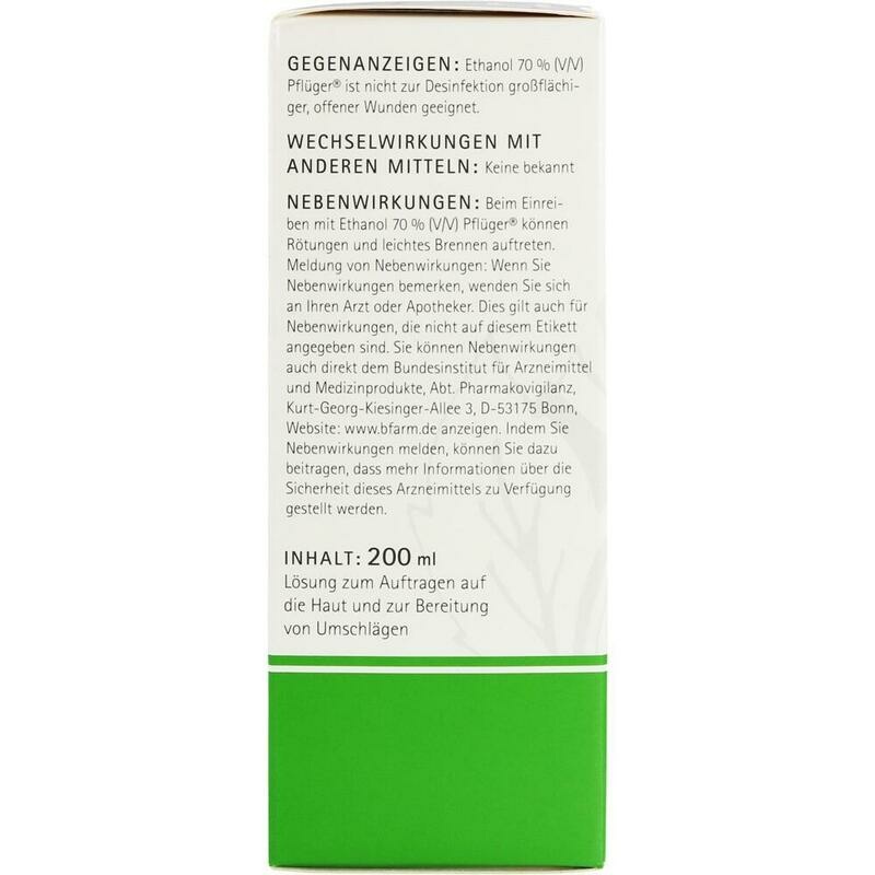 DESINFEKTIONSMITTEL Ethanol 70% V/V Pflüger