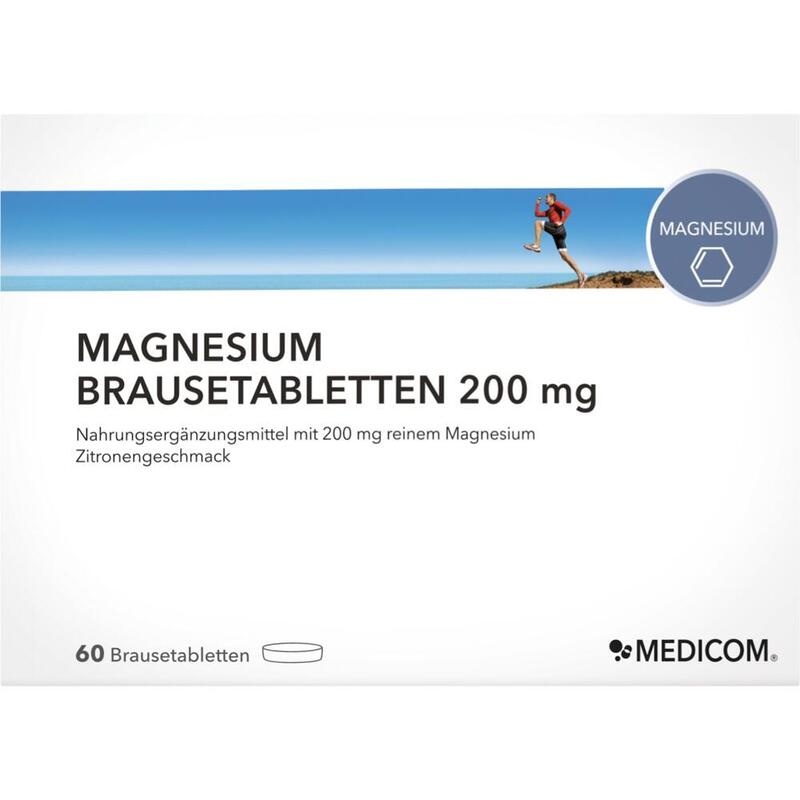 MAGNESIUM BRAUSETABLETTEN 200 mg