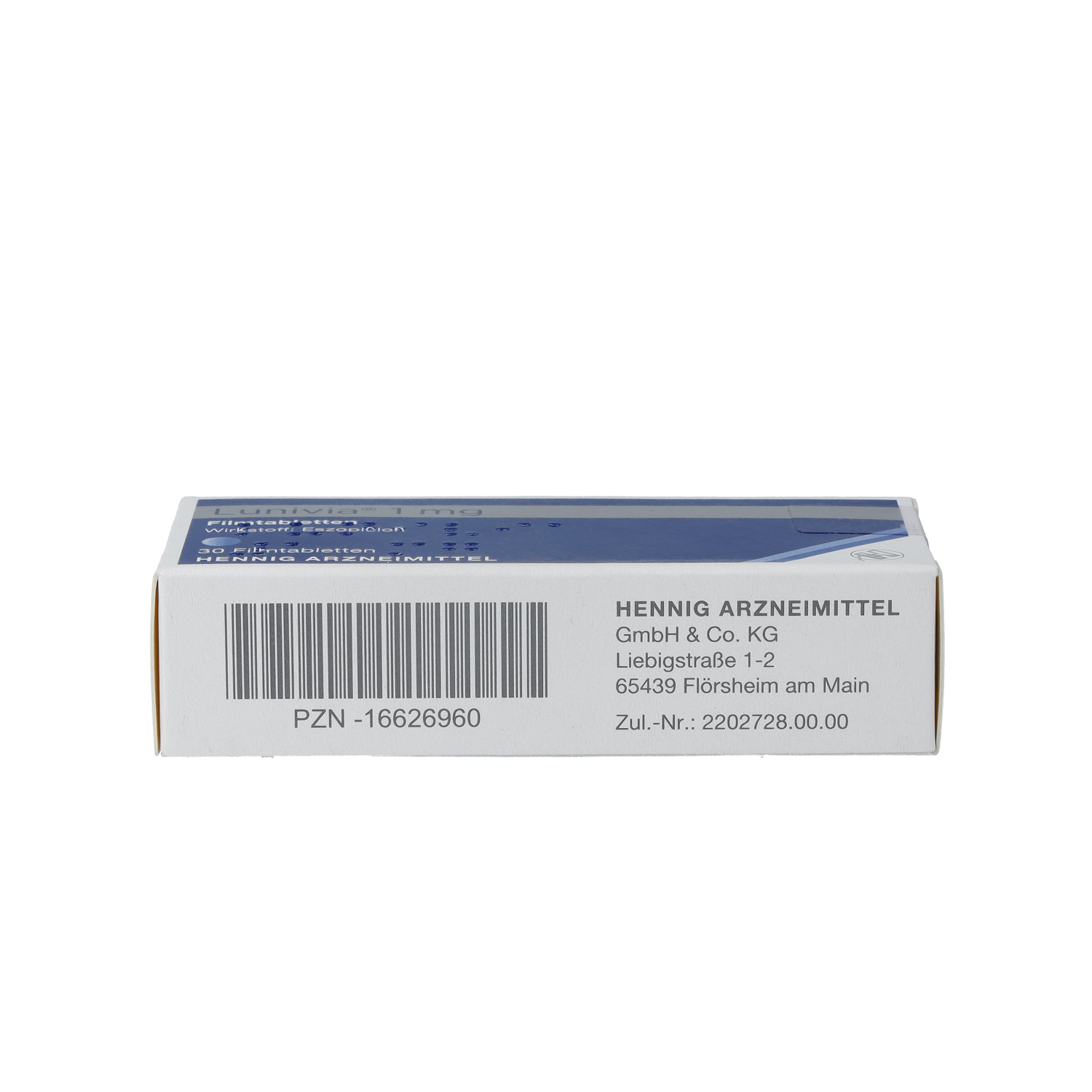 LUNIVIA 1 mg Filmtabletten