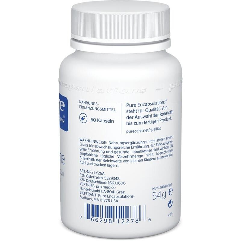 PURE ENCAPSULATIONS Lycopene 20 mg Kapseln