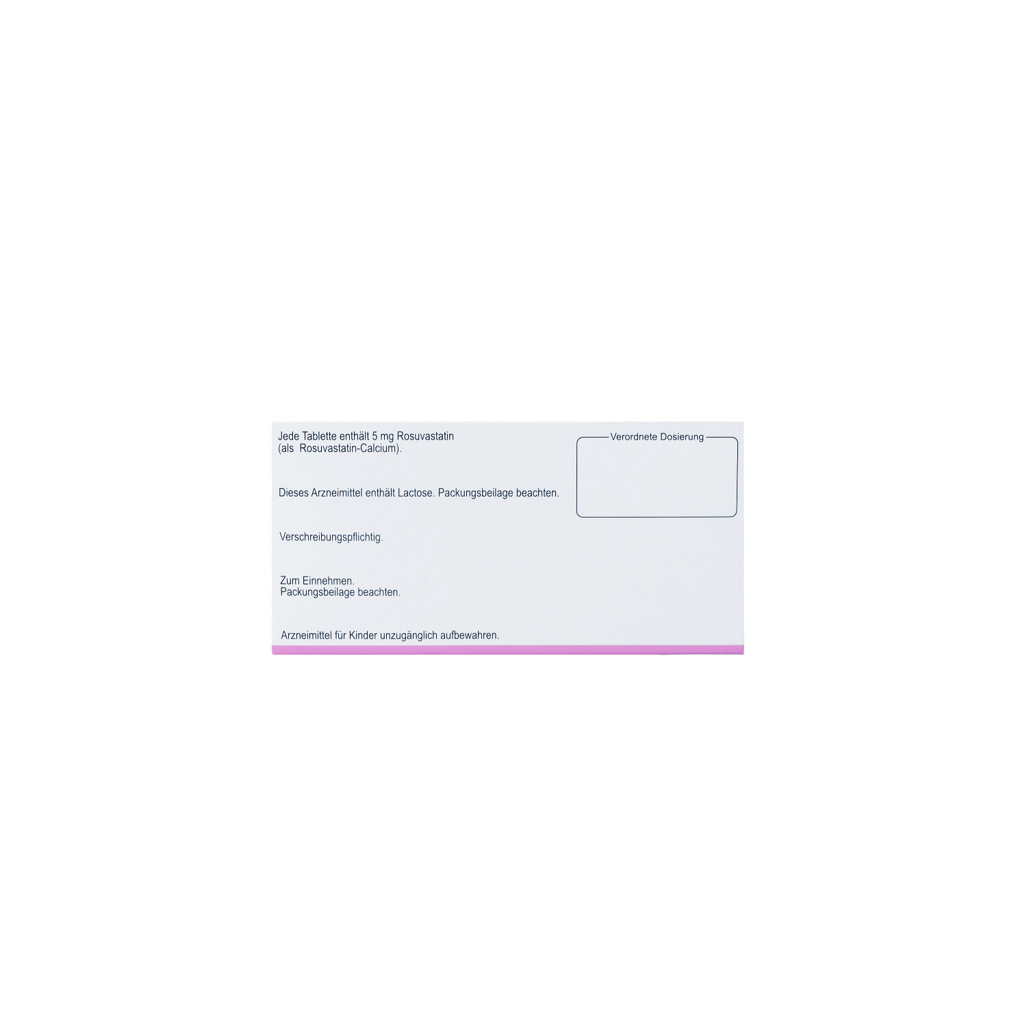 ROSUVASTATIN Vivanta 5 mg Filmtabletten