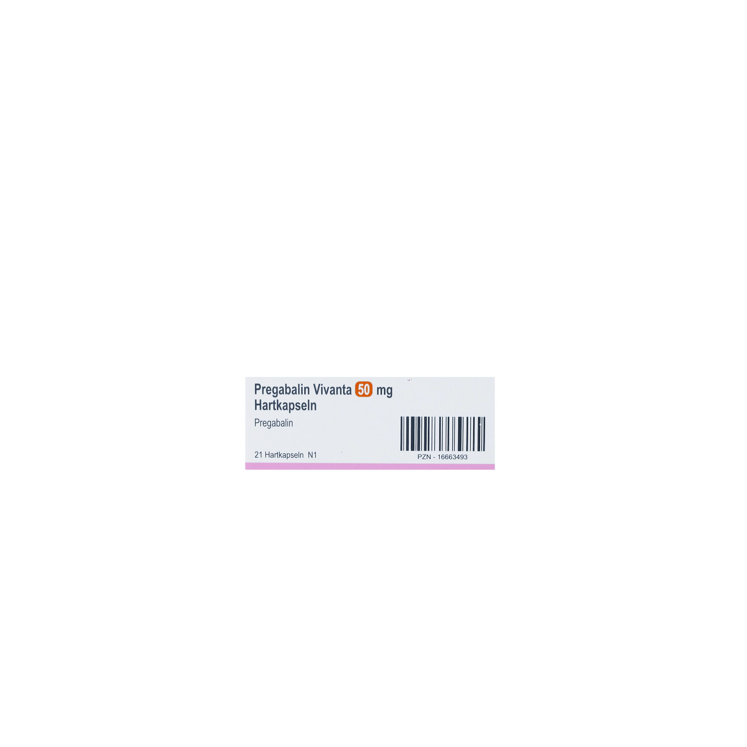 PREGABALIN Vivanta 50 mg Hartkapseln