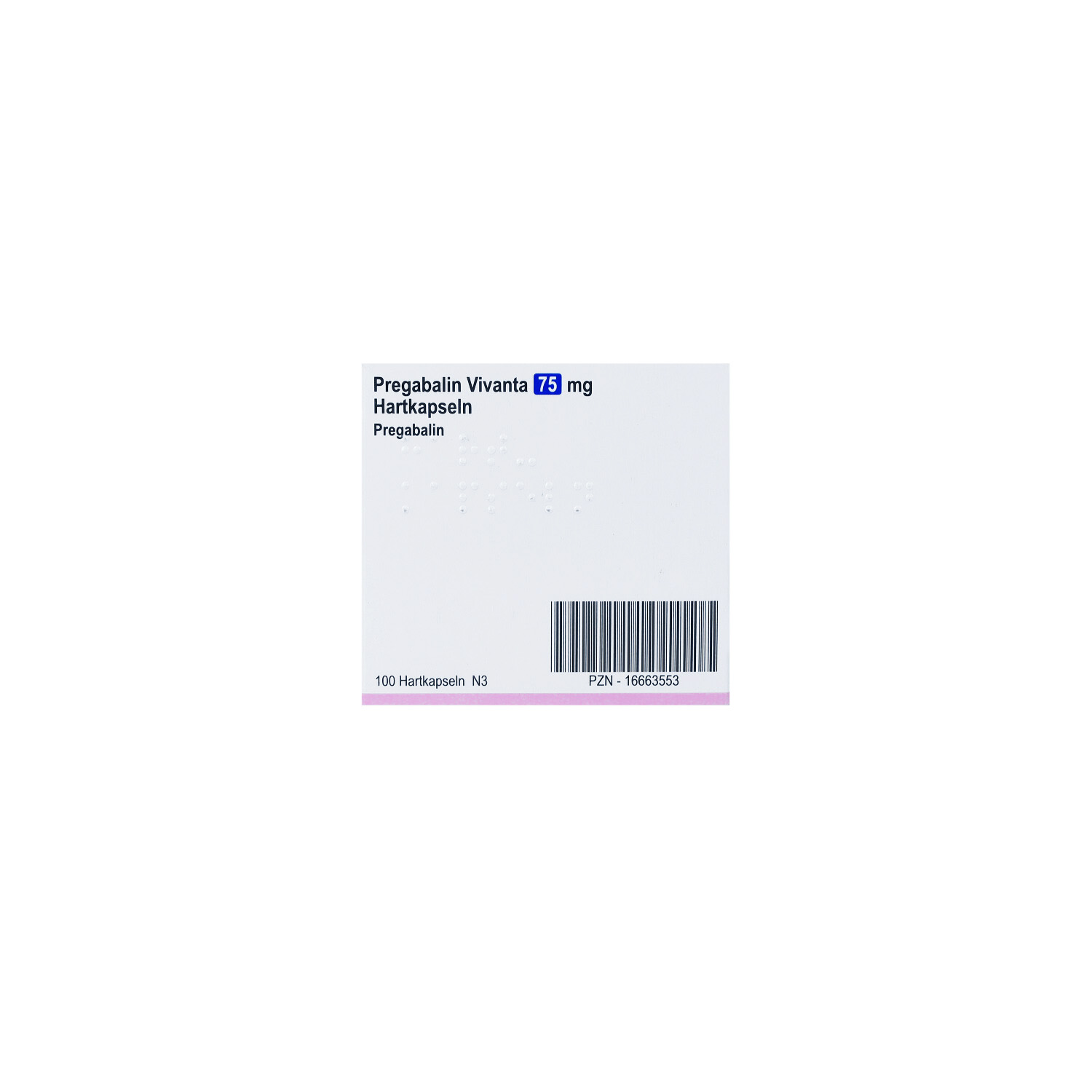 PREGABALIN Vivanta 75 mg Hartkapseln