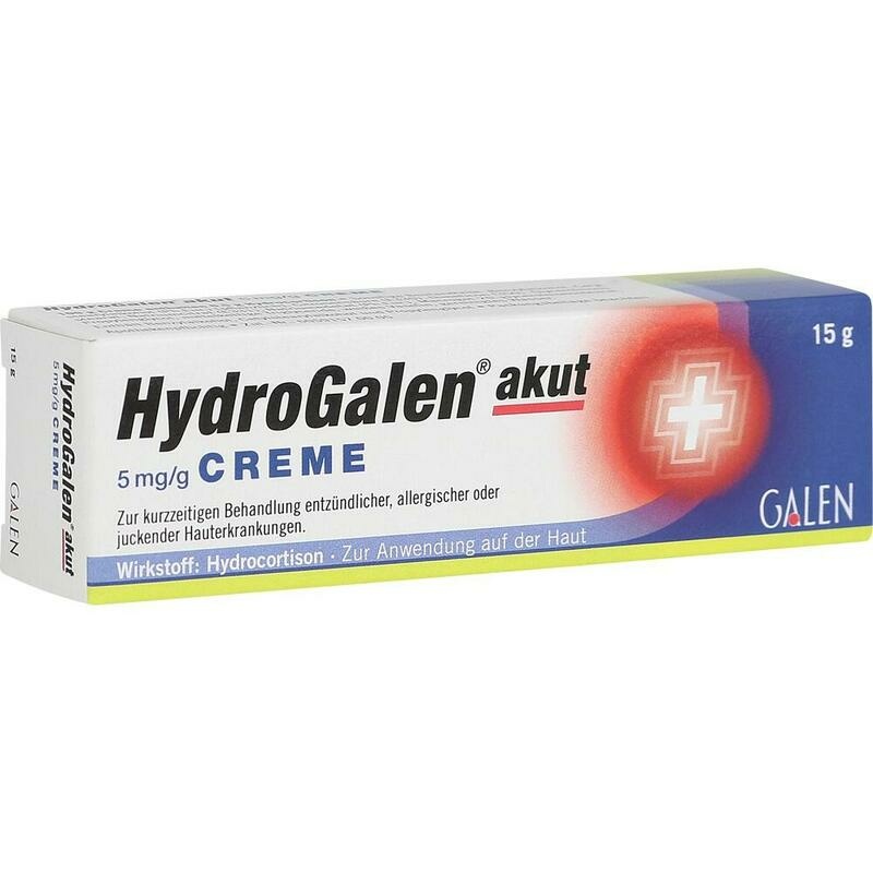 HYDROGALEN akut 5 mg/g Creme