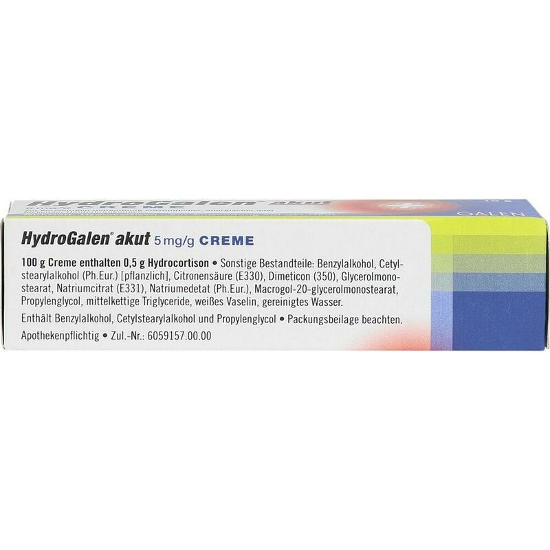 HYDROGALEN akut 5 mg/g Creme