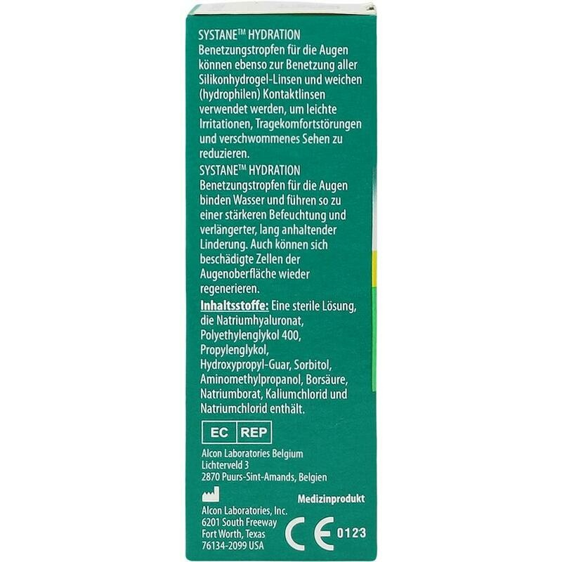 SYSTANE HYDRATION Benetzungstr.f.d.Aug.o.Konserv.