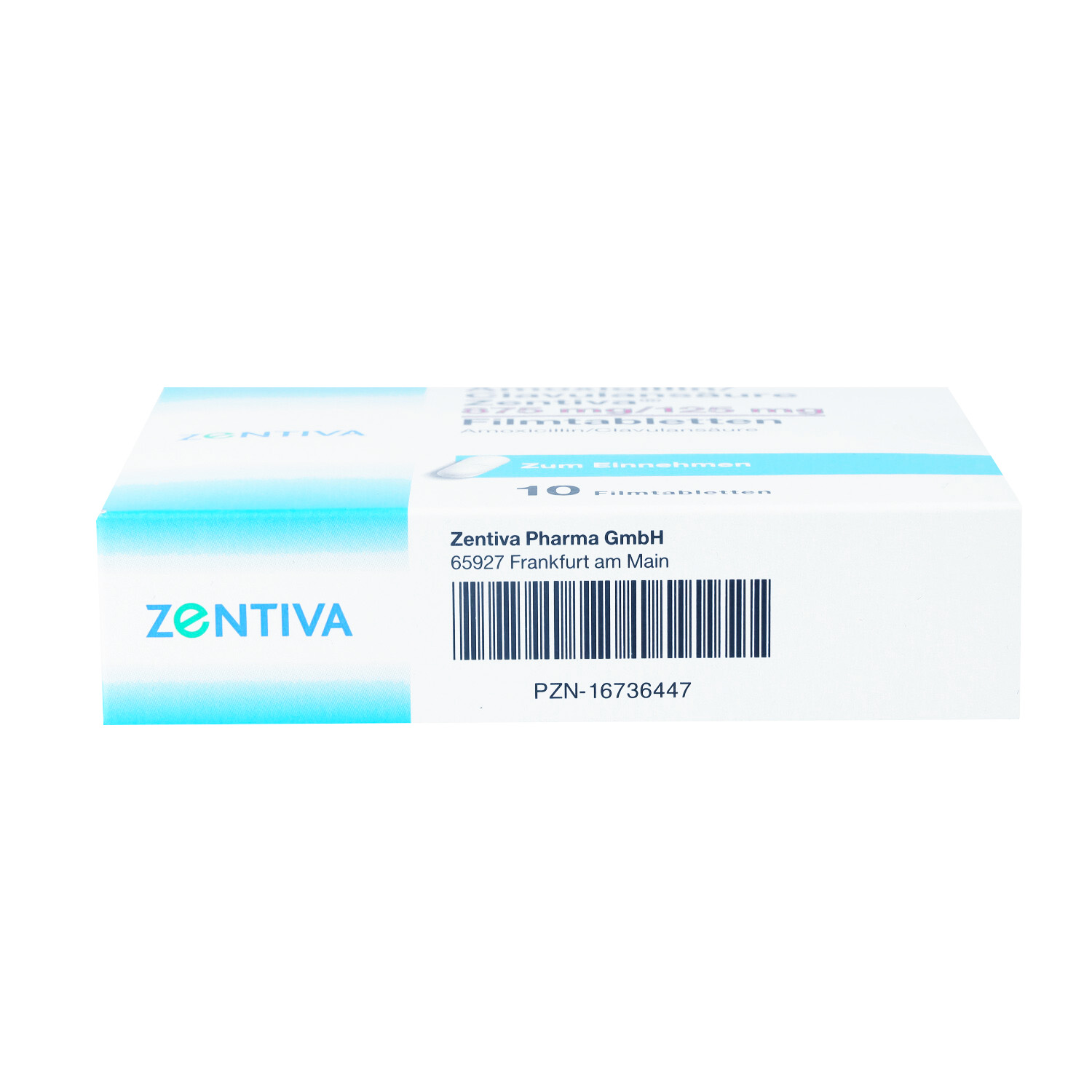 AMOXICILLIN/Clavulansäure Zentiva 875mg/125mg FTA