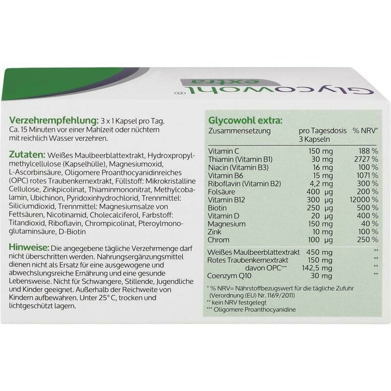 GLYCOWOHL extra Kapseln