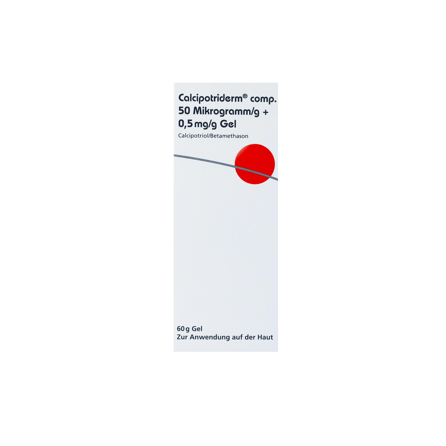 CALCIPOTRIDERM comp.50 μg/g + 0,5 mg/g Gel