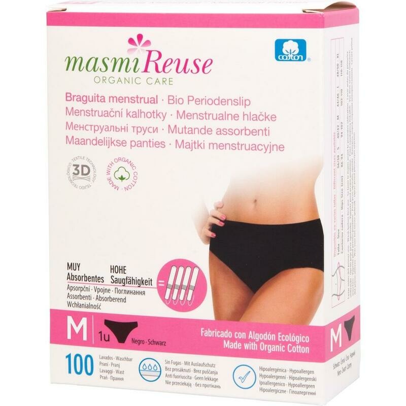BIO PERIODENSLIP Gr.M Bio Baumwolle MASMI