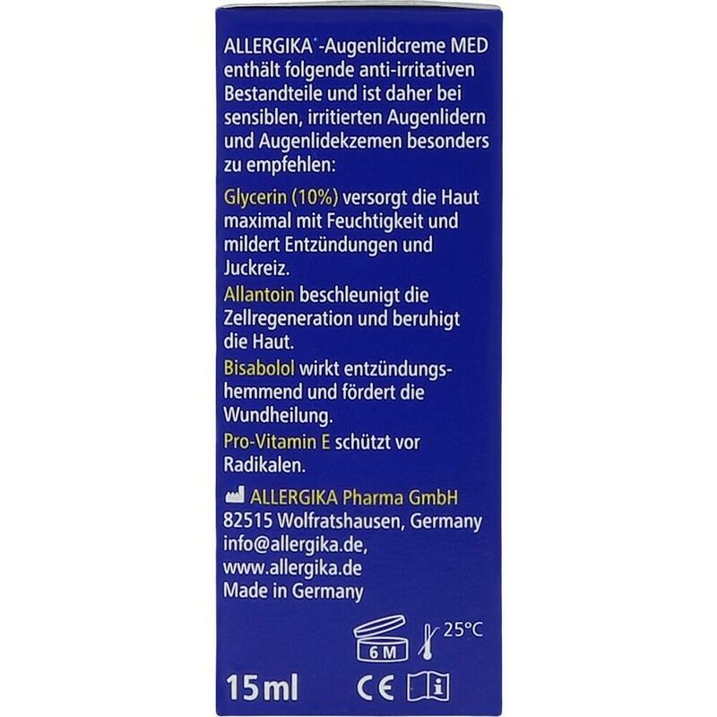 ALLERGIKA Augenlidcreme MED