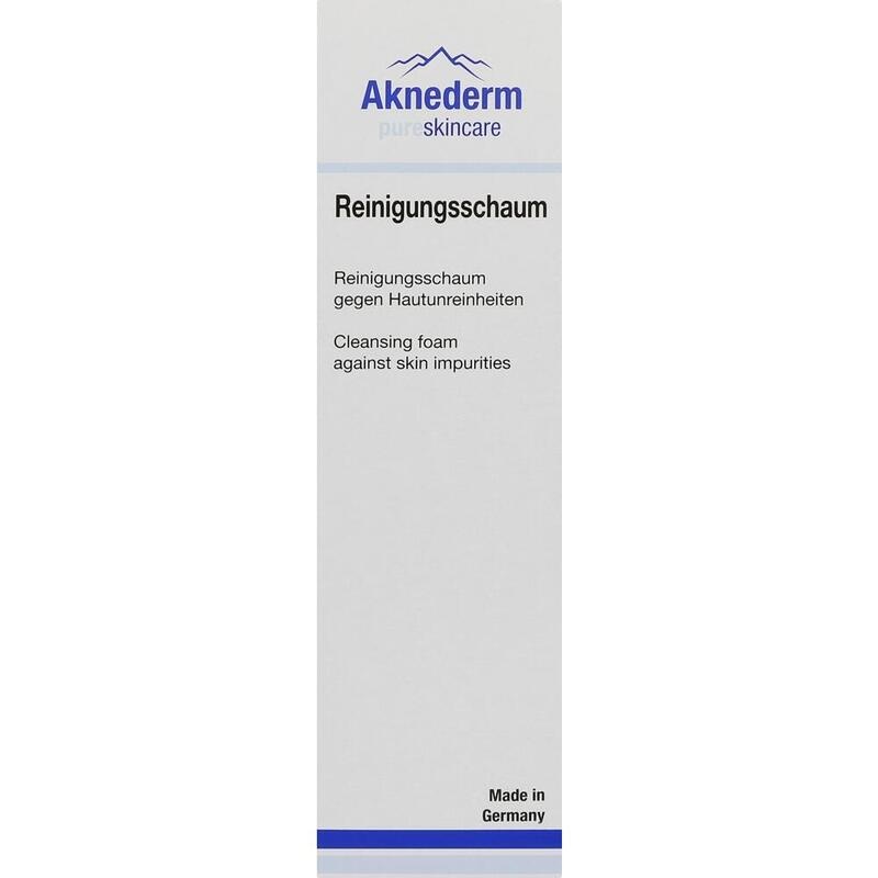 AKNEDERM Reinigungsschaum