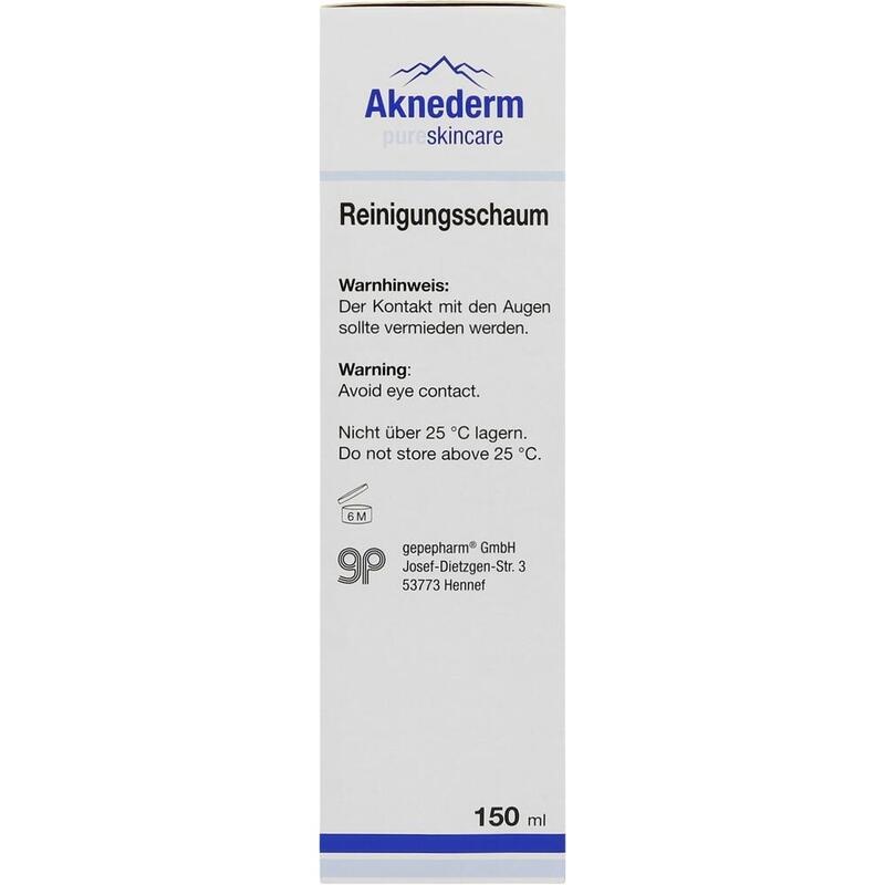 AKNEDERM Reinigungsschaum