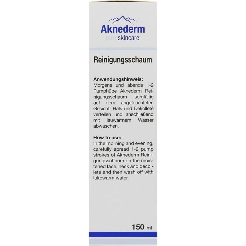 AKNEDERM Reinigungsschaum