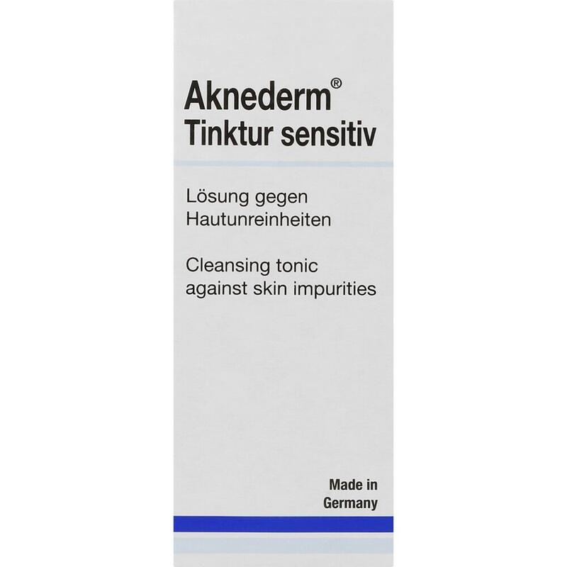 AKNEDERM Tinktur sensitiv