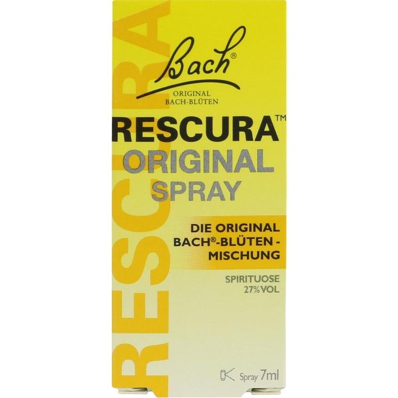BACHBLÜTEN Original Rescura Spray m.Alkohol