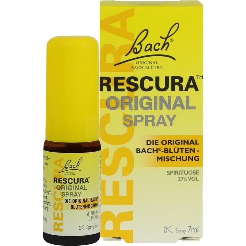 BACHBLÜTEN Original Rescura Spray m.Alkohol