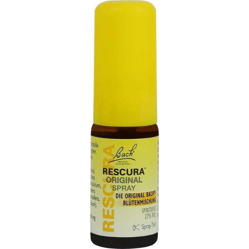 BACHBLÜTEN Original Rescura Spray m.Alkohol