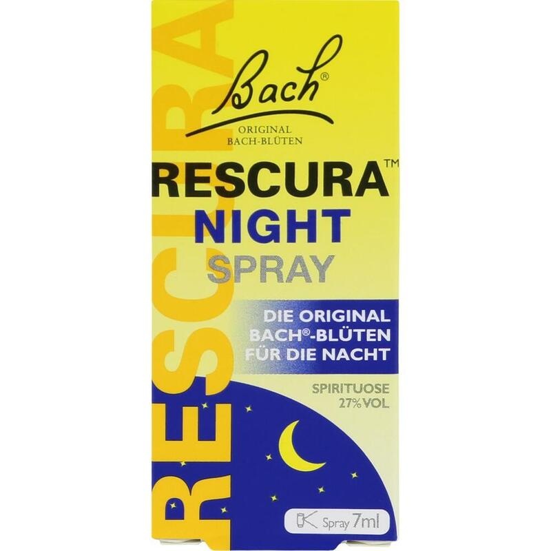 BACHBLÜTEN Original Rescura Night Spray m.Alkohol