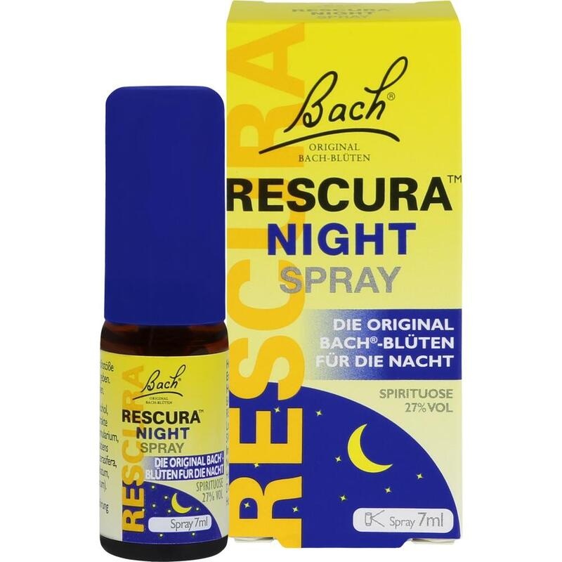 BACHBLÜTEN Original Rescura Night Spray m.Alkohol