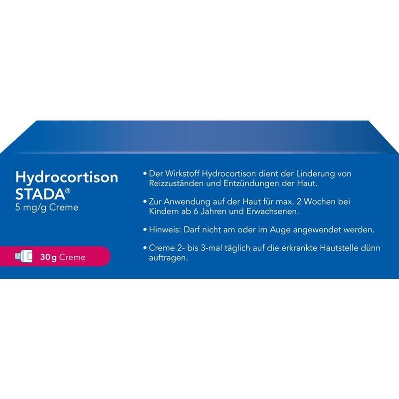 HYDROCORTISON STADA 5 mg/g Creme