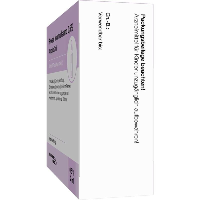 PROCAIN pharmarissano Ampulle 0,5% 2 ml Inj.-Lsg.