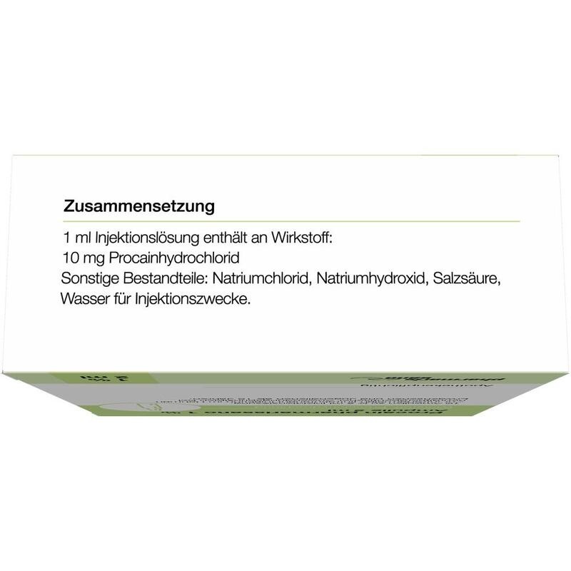 PROCAIN pharmarissano Ampulle 1% 2 ml Inj.-Lsg.