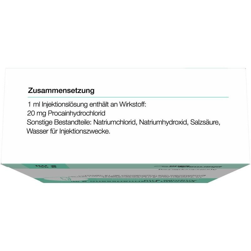 PROCAIN pharmarissano Ampulle 2% 2 ml Inj.-Lsg.
