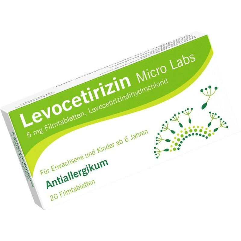 LEVOCETIRIZIN Micro Labs 5 mg Filmtabletten