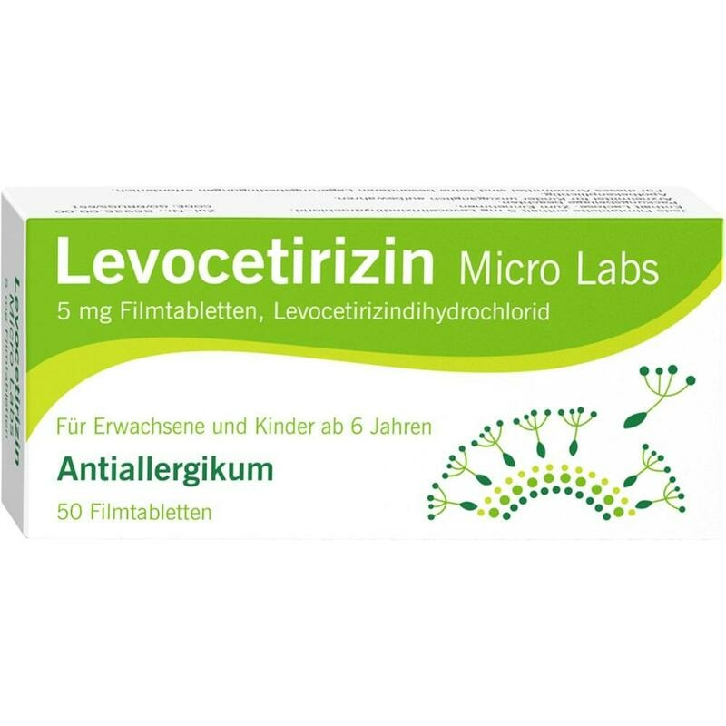 LEVOCETIRIZIN Micro Labs 5 mg Filmtabletten