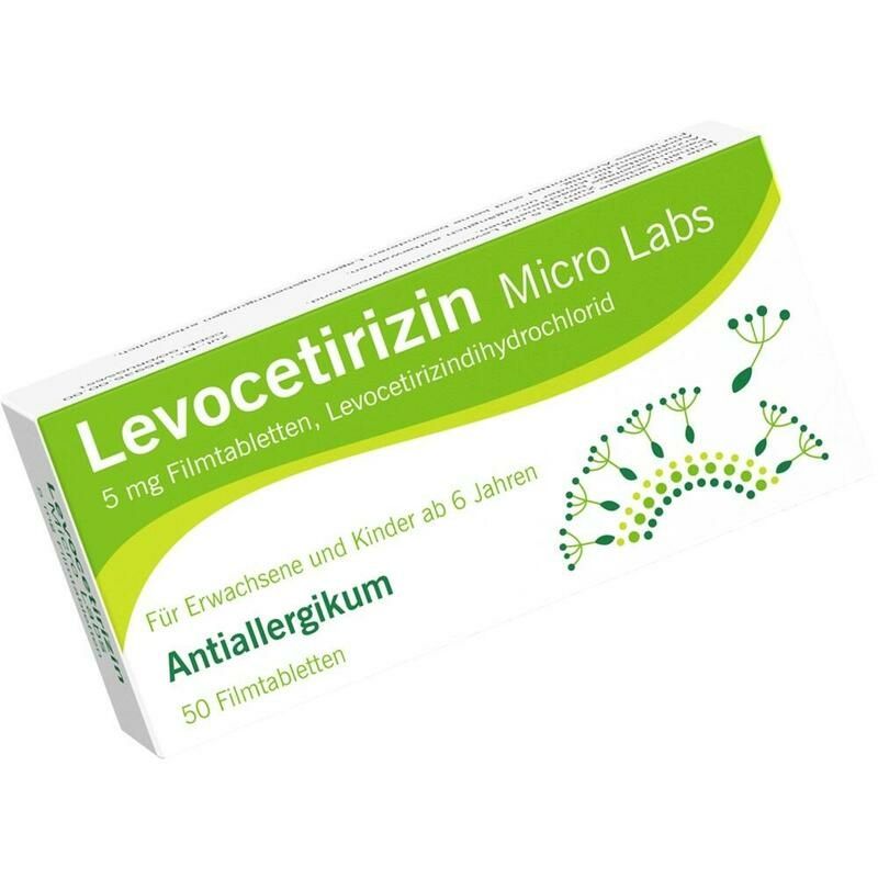 LEVOCETIRIZIN Micro Labs 5 mg Filmtabletten