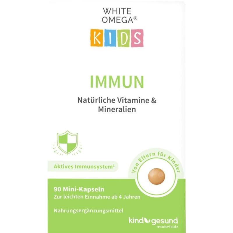 WHITE OMEGA Kids Immun Weichkapseln