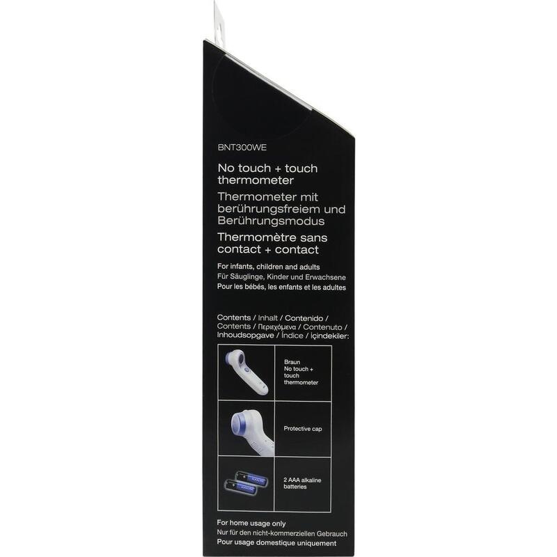 BRAUN NO touch+touch Stirnthermometer