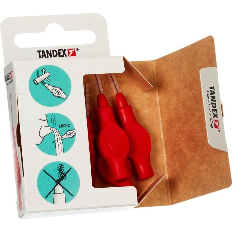 TANDEX FLEXI Interdentalb.PHD 0.9/ISO 2 ruby