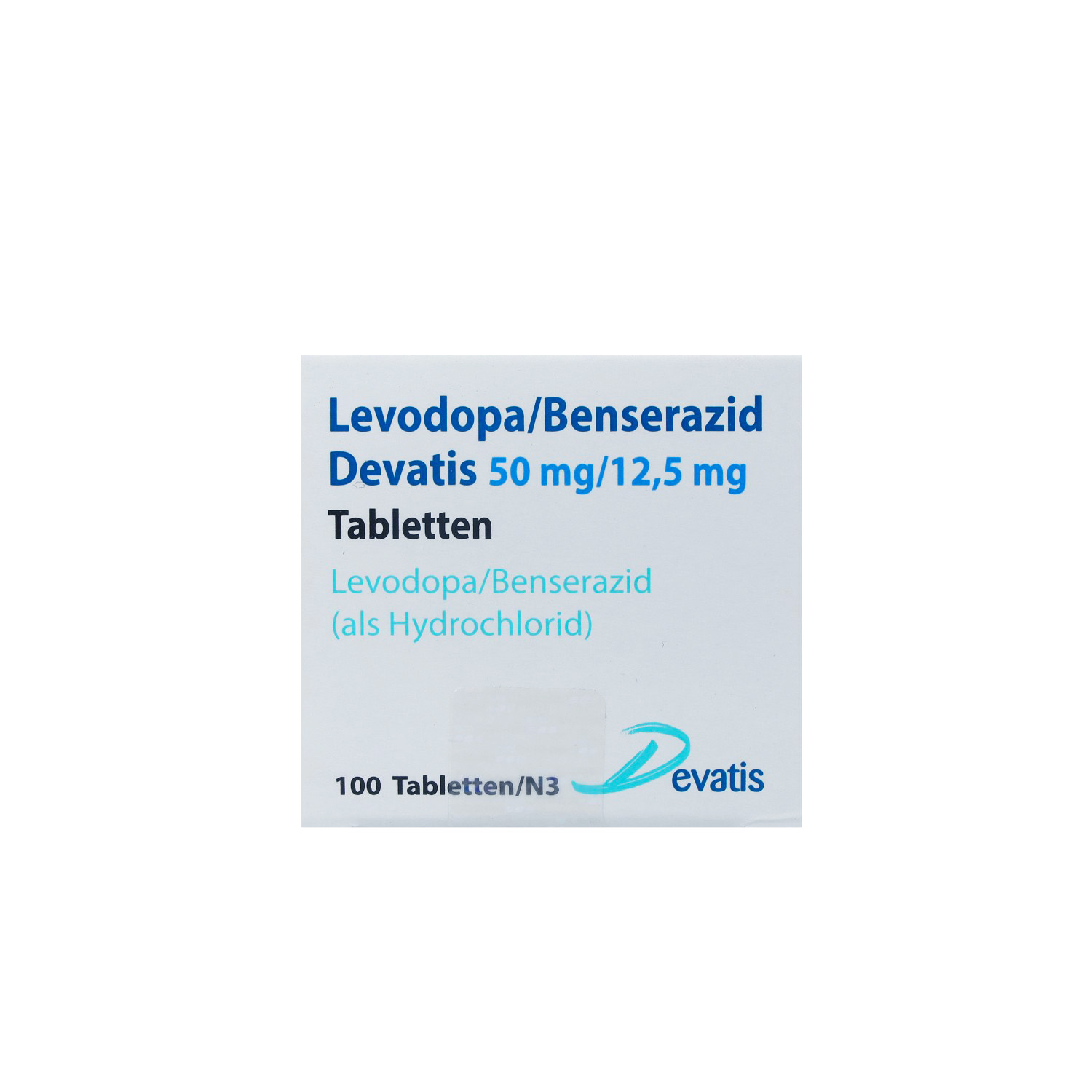 LEVODOPA/Benserazid Devatis 50mg/12,5mg Tabletten