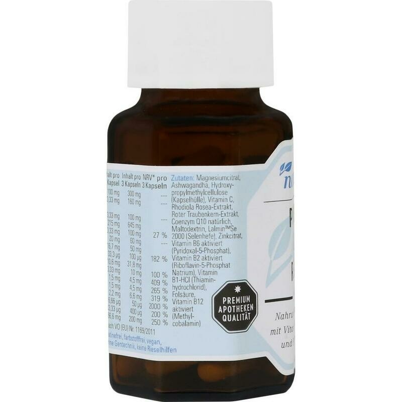 NATURAFIT Power & Relax Aschw.Rhod.OPC Q10 BVit.Mg