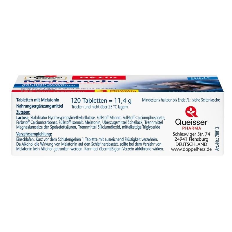 DOPPELHERZ Melatonin Tabletten
