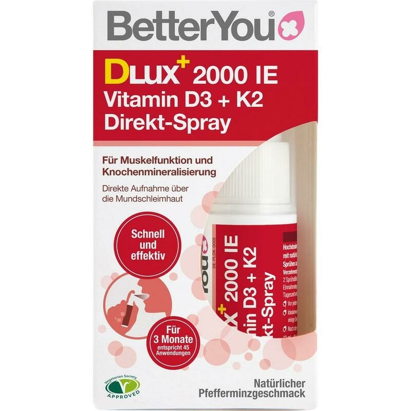 BETTERYOU Vitamin D3+K2 Direkt-Spray