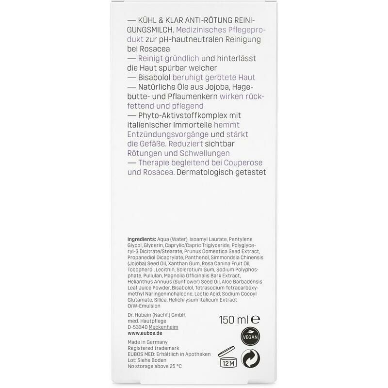 EUBOS KÜHL & KLAR Anti-Rötung Reinigungsmilch