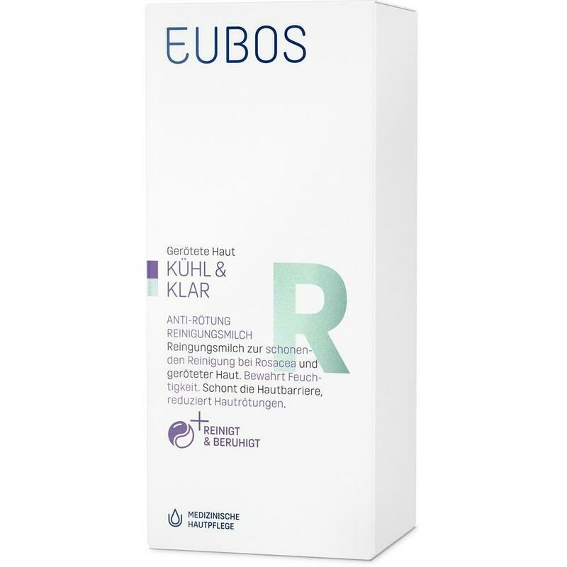 EUBOS KÜHL & KLAR Anti-Rötung Reinigungsmilch