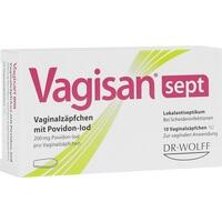 VAGISAN sept Vaginalzäpfchen mit Povidon-Iod