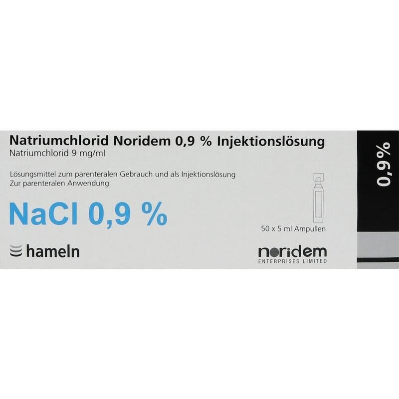 NATRIUMCHLORID Noridem 0,9% Inj.-Lösung Amp.